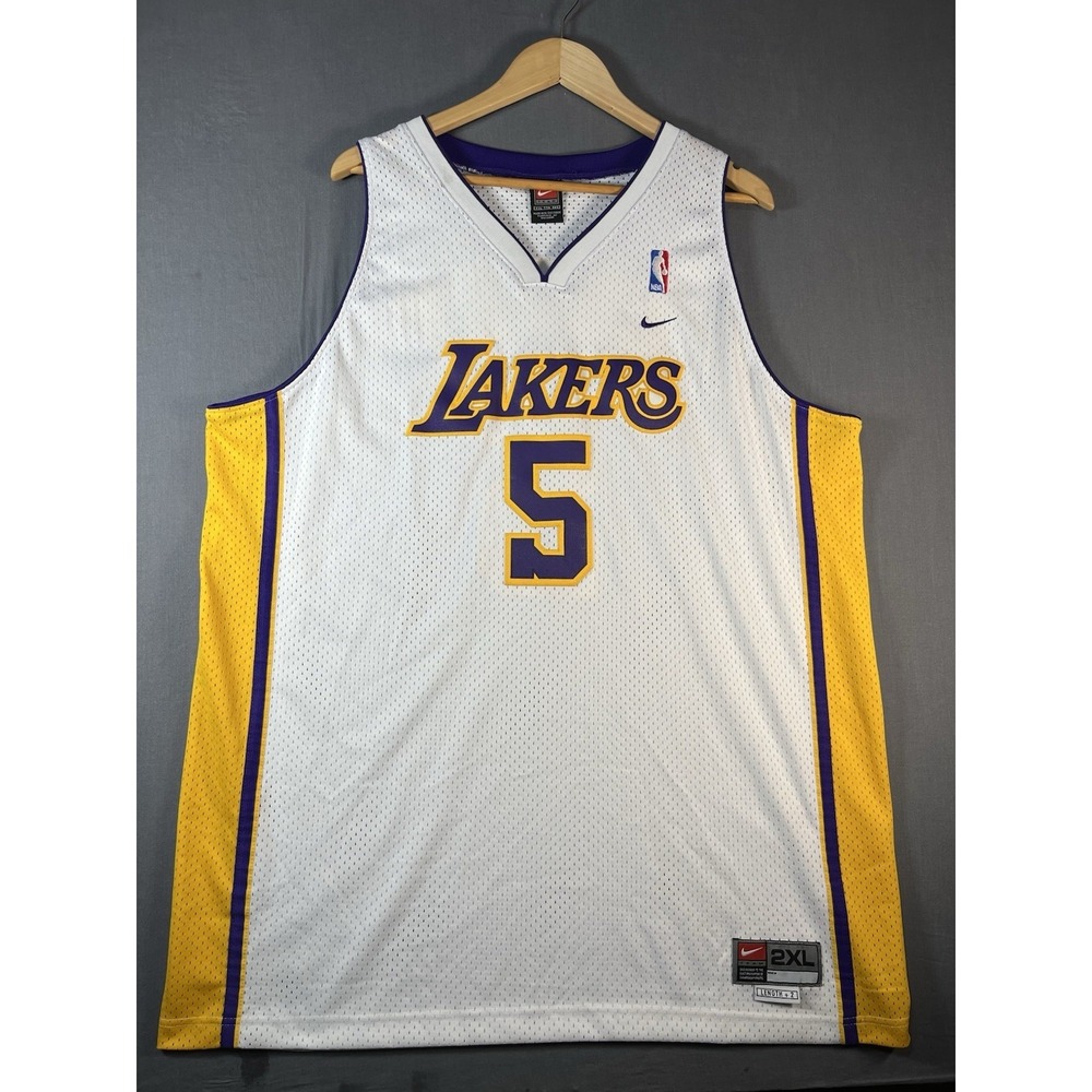Nike Robert Horry Lakers Jersey Swingman  Mens 2XL XXL great used condition